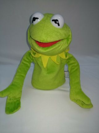 Kermit Frog Hand Puppet Disney Gund 047113 Plush Toy Jim Henson Muppets Green