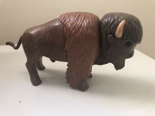 Playmobil Bison Buffalo Animal Western Wildlife Htf