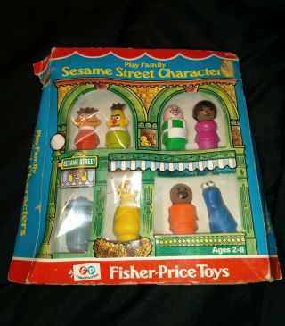 Vintage - 1975 Fisher Price Sesame Street Characters