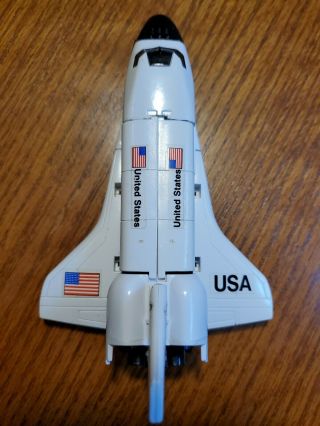 Bandai 1985 Usa Space Shuttle Transformer With Stickers