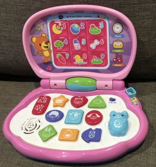 Baby Toys Bundle VTECH LEAP FROG FISHER PRICE Laptop Phone Teapot Music Book 3