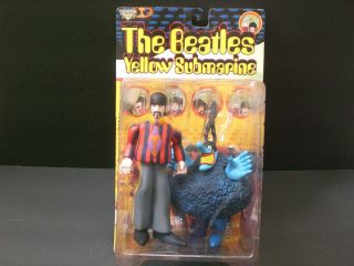 1999 Mcfarlane Toys The Beatles: Ringo With Blue Meanie (open Package)