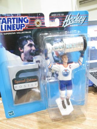 2000 Starting Lineup Nhl Wayne Gretzky Edmonton Oilers Stanley Cup Hockey Slu
