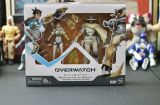 Overwatch Ultimates Series Posh Tracer And White Hat Mccree Skin Dual Pack Nib