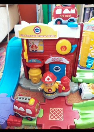 Vtech Go Go Smart City Police And Fire Department 2
