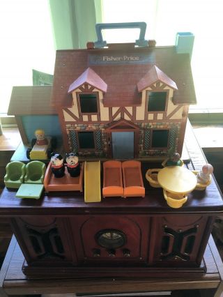 Fisher Price Little People Play Family Tudor House 952 1980 