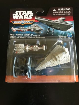 Star Wars Episode 4 A Hope Micro Machines Imperial Pursuit Disney Hasbro
