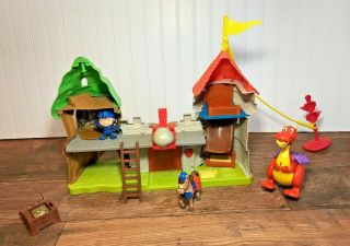 Mike The Knight Glendragon Castle Playset W/sounds Fisher Price Toy Mattel 2012