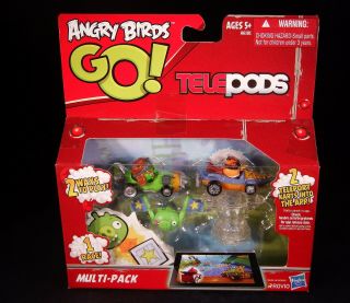 Hasbro Angry Birds Go Telepods Multi - Pack W/ Exclusive Kart