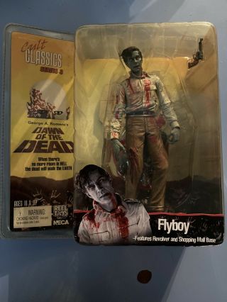 Cult Classics Series 3 Flyboy Zombie 7in Action Figure Neca Toys Dawn Dead
