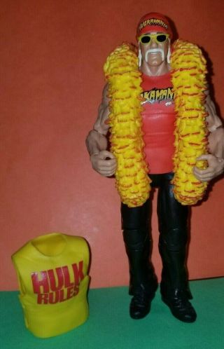 Wwe Hulk Hogan Elite Series 34 Mattel Wrestling Action Figure