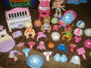 Huge,  Bright,  Snap N Style Dolls,  Babies,  Dog,  Nursery.  29.  99