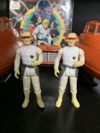 Vintage Star Wars Kenner Cloud Car Pilots 2 Action Figures