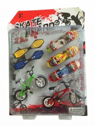Mountain Finger Bike Fixie Bicycle Boy Toy Diy Creative Game,  Skateboard Us Stock