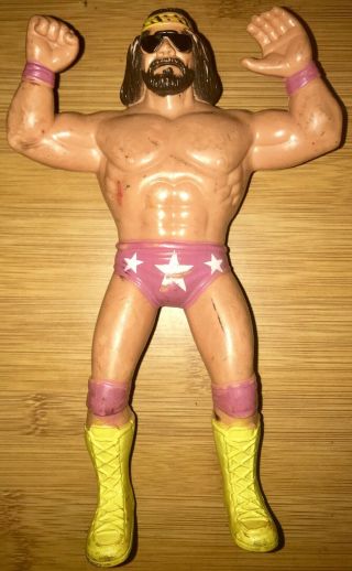 1986 Macho Man Randy Savage Ljn Titan Sports Wwf Wwe Wrestler Wrestling Figure