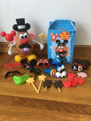 Mr Potato Head Disney Parks Minnie Mickey Mouse Fantasia Accessories Bundle
