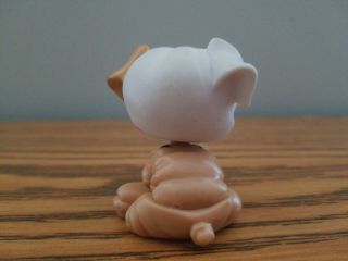 LITTLEST PET SHOP LPS Mommy and Baby Bulldog Dog AUTHENTIC 3587 3588 3