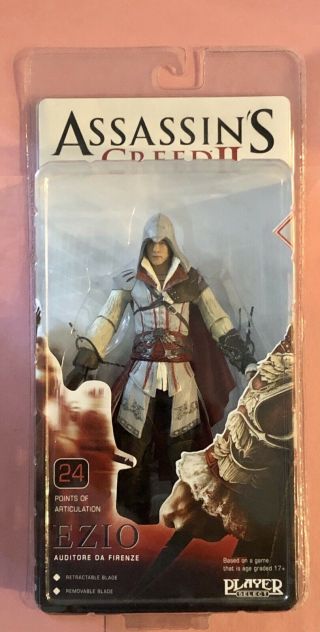Neca Assassins Creed 2 Series 1 Action Figure Player Select Ezio