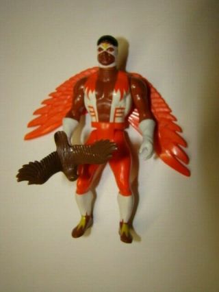1984 The Falcon Secret Wars Mattel Action Figure With Bird