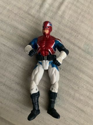 Marvel Universe Captain Britain 3.  75 " Figure Loose