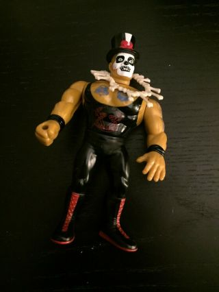 Wwf Wwe Papa Shango Action Figure 1990 With Voo Doo Necklace