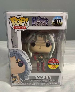 Funko Pop Taarna Heavy Metal Toy Tokyo Exclusive Limited Edition Sdcc 2018