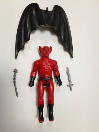 Dragonriders Of The Styx Red Demon Action Figure Wings Accessories 1983 Complete