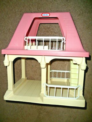 Little Tikes Grandma’s Cottage/house With Pink Roof 1992 Dollhouse Only