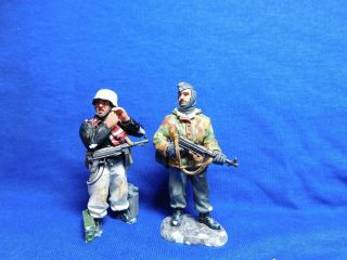 King & Country Wwii Ws179 Tiger Tank Guards Retired Panzer Figures