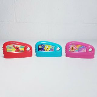 Fisher Price Smart Cycle Game Cartridges Spongebob Squarepants,  Elmo,  Barbie
