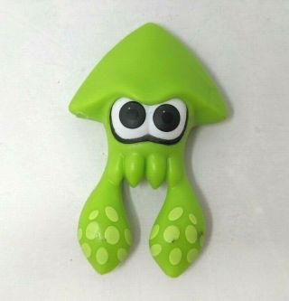 Loose World Of Nintendo Jakks Splatoon Green Squid Series 2 - 4 2.  5 " Figure Fp20