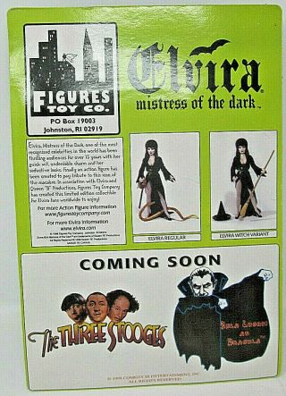 Elvira Mistress of the Dark Glow in the Dark Version 1998 Figures Toy Co.  00003 2