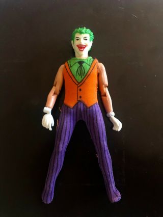 Vintage 1974 Mego Dc Comics The Joker Action Figure With Bodysuit