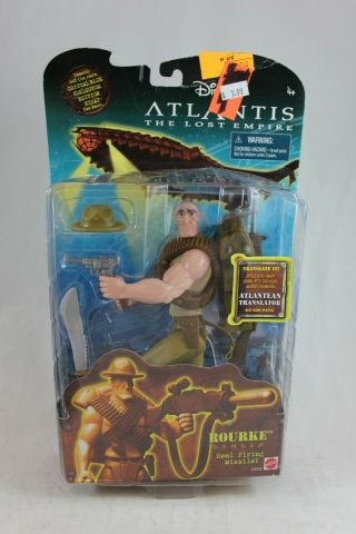 Disney Atlantis Rourke Action Figure The Lost Empire Movie