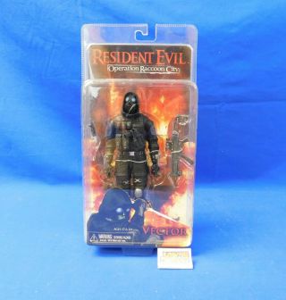 Vector Action Figure Resident Evil Operation Raccoon City Neca In Package