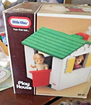 Vintage Little Tikes Dollhouse Playhouse Furniture Cozy Cottage