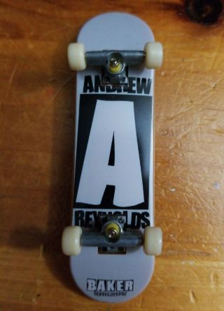Tech Deck Andrew Reynolds Baker Skateboards Fingerboard Toy