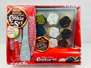 Melissa & Doug - Slice And Bake Cookie Set - Wooden Play Food Fast