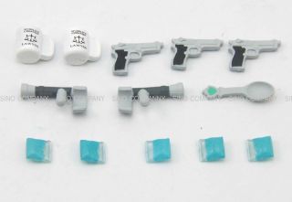 26 Weapon Accessories For Breaking Bad & Doctor Who Titans Vinyl ' s Toys Figures 3