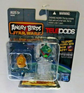Angry Birds Star Wars Boba Fett And C - 3po 2 - Pack