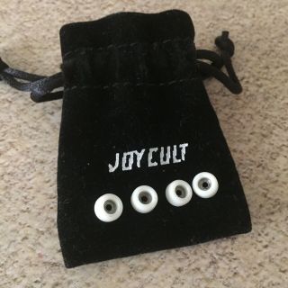 Joycult 3.  0 Lite Fingerboard Wheels - Blackriver Woob Berlinwood Flatface Prete