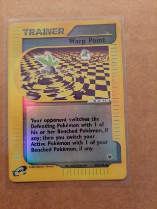 Warp Point Reverse Holo | Expedition 152/165 | Pokemon Card