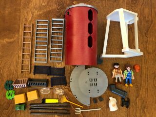 Playmobil Country Discontinued Set 9315 Barn With Silo Assorted Spare Parts Only