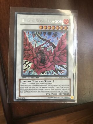 Black Rose Dragon - Ct05 - En003 - Secret Rare Collector 