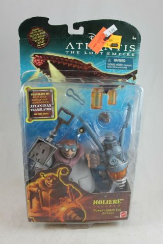 Disney Atlantis Moliere Action Figure The Lost Empire Movie