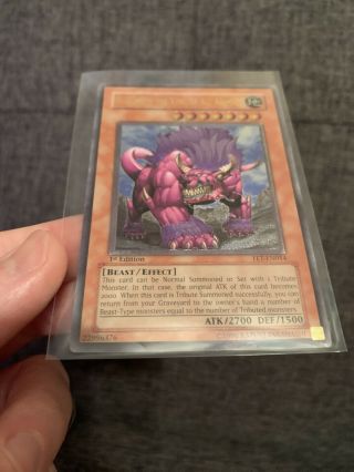 Yugioh Behemoth The King of All Animals FET - EN014 Ultimate Rare 1st Edition 3