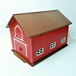 Ertl Red And White Barn Farm Toy Building Pretend Play Kids Toddlers Preschool