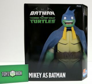 Dc Collectibles Sdcc 2019 Michelangelo Mikey As Batman Action Figure