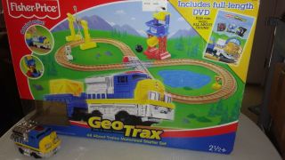 Geotrax All About Trains Starter Set H9448 Complete