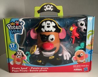 Playskool Mr.  Potato Head Pirate Spud Mixing And Mashing Fun 17 Piece By Hasbro
